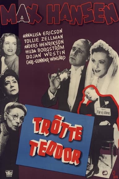 Trötte Teodor poster