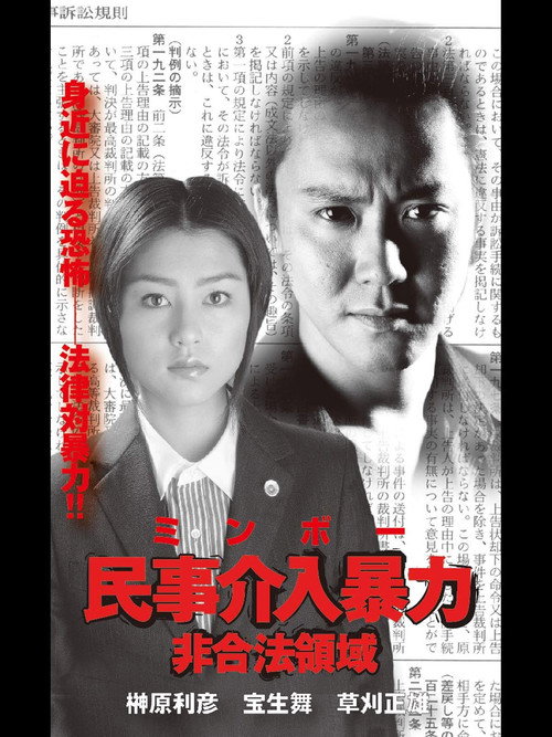 民事介入暴力 非合法領域 poster