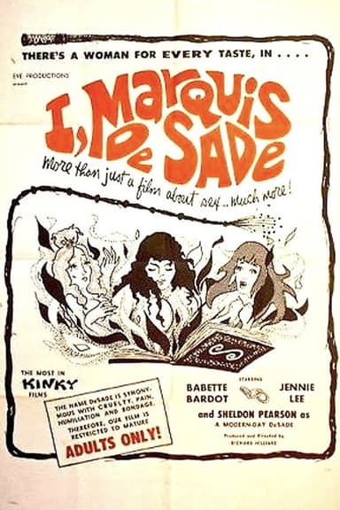 I, Marquis De Sade poster