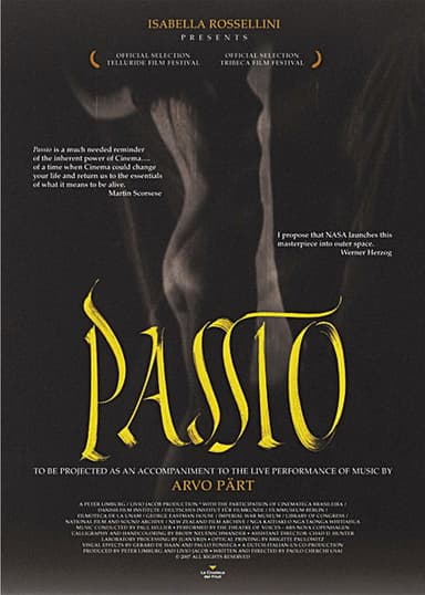 Passio poster