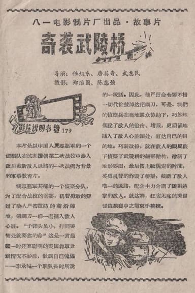 Raid on the Wuling Bridge poster