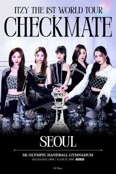 ITZY THE 1ST WORLD TOUR CHECKMATE IN SEOUL poster