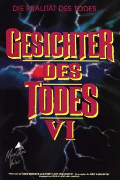 Gesichter des Todes VI poster