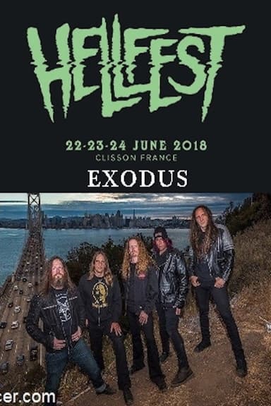 Exodus - Live Hellfest poster