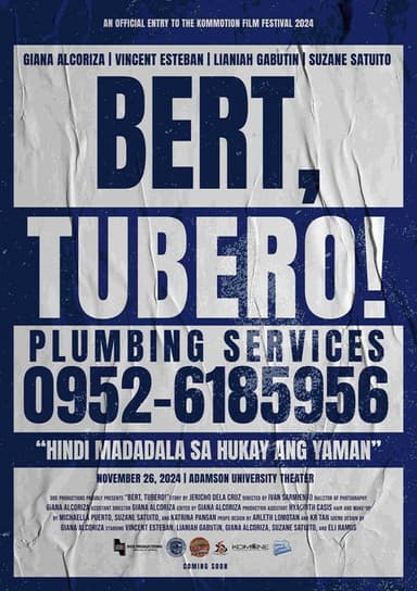 Bert, Tubero! poster