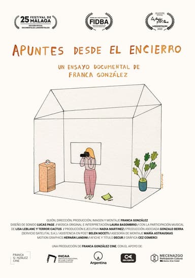 Apuntes desde el encierro poster