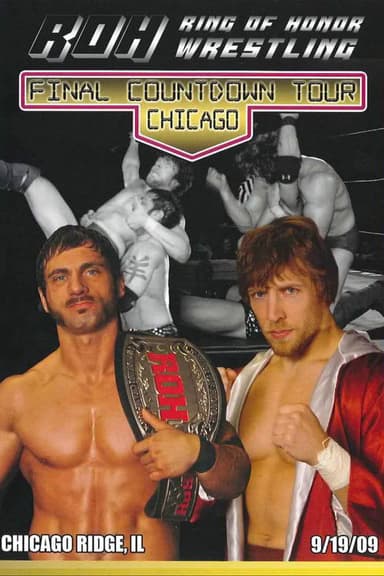 ROH: The Final Countdown Tour - Chicago poster