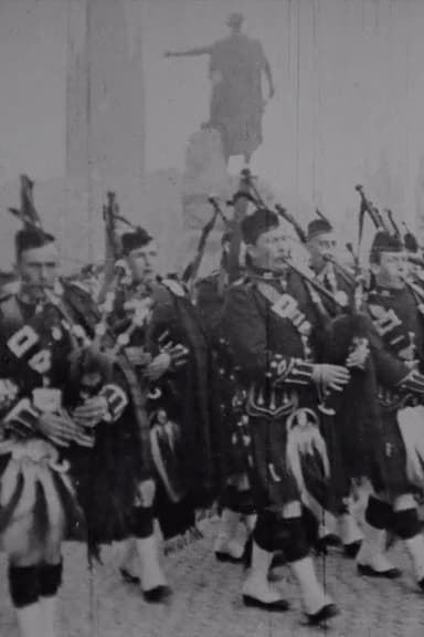 Gordon Highlanders Leaving for the Boer War poster