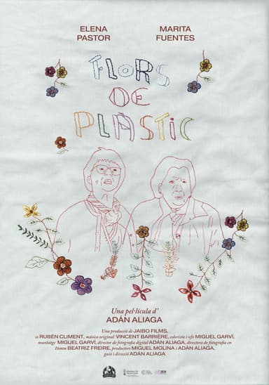 Flors de plàstic poster