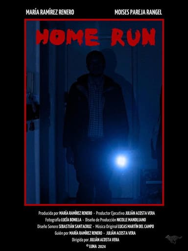 Home run poster