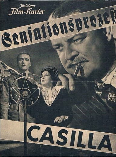 Sensationsprozess Casilla poster