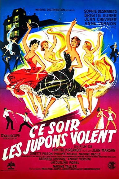 Tonight the Skirts Fly poster