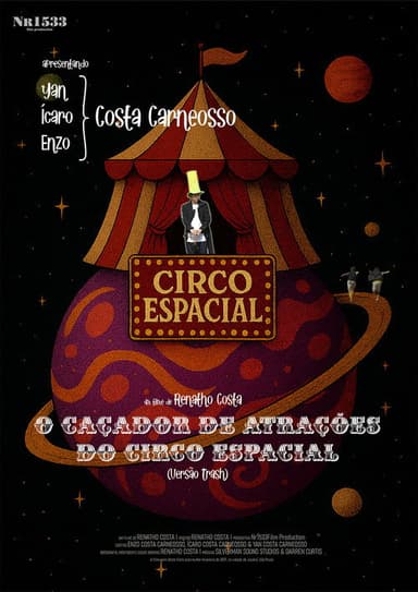 The Space Circus attraction hunter (trash version) poster