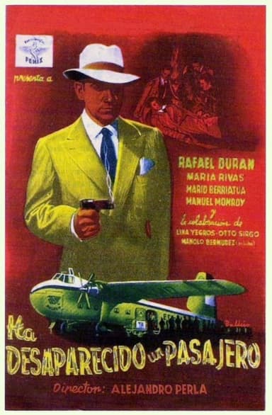 Ha desaparecido un pasajero poster