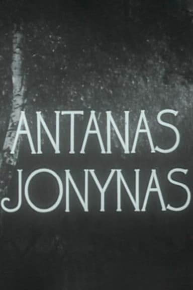 Antanas Jonynas poster