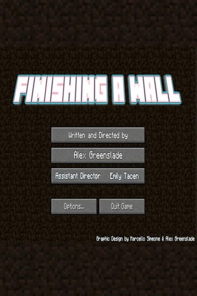 Finishing a Wall poster