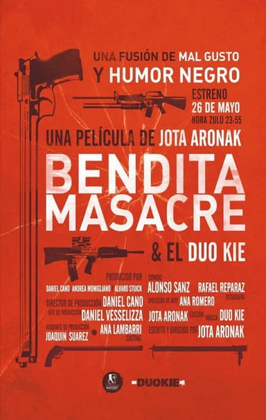 Bendita masacre poster