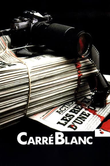 Carré blanc poster