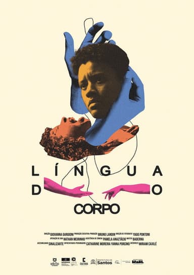 Língua do Corpo poster