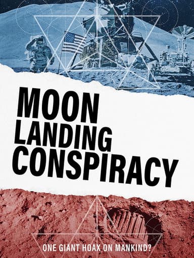 Moon Landing Conspiracy poster