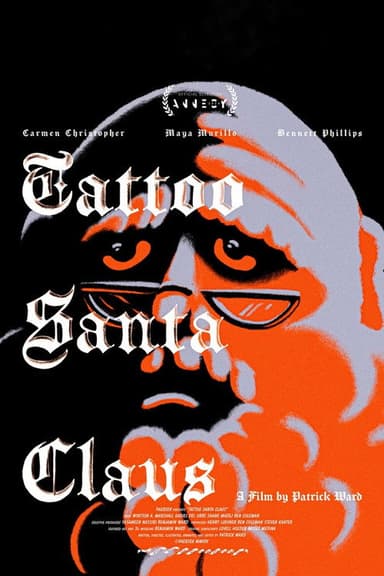 Tattoo Santa Claus poster