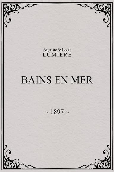 Baths in the Sea poster