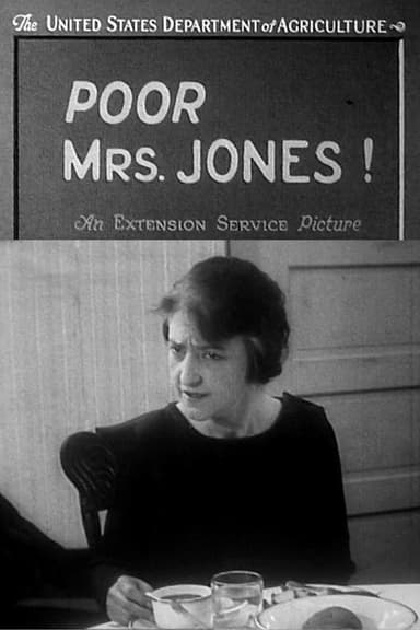 Poor Mrs. Jones poster