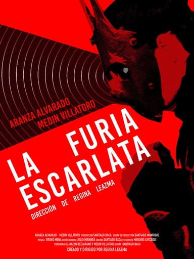 La Furia Escarlata poster
