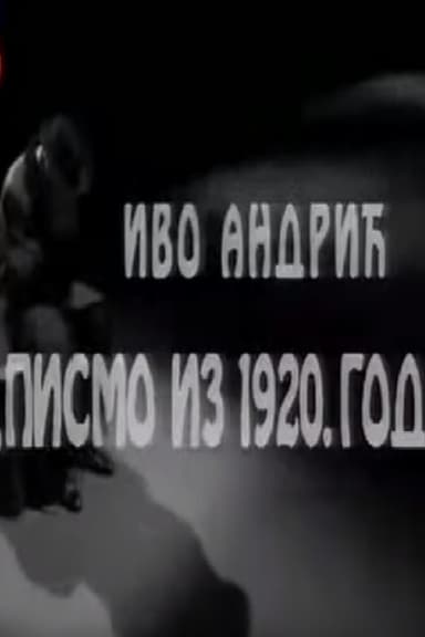 A Letter from 1920 poster