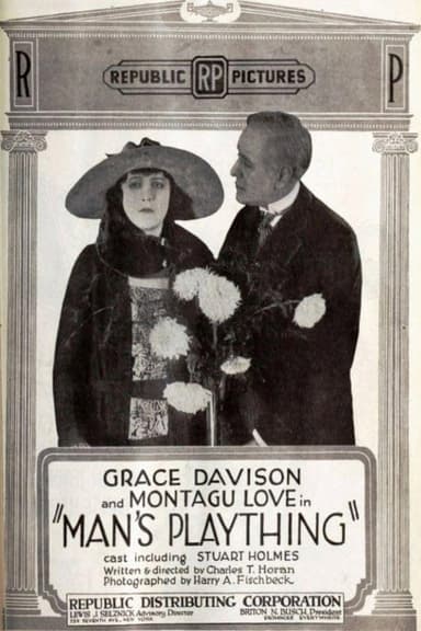 Man's Plaything poster