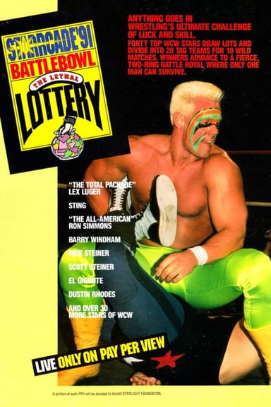 WCW Starrcade 1991 poster