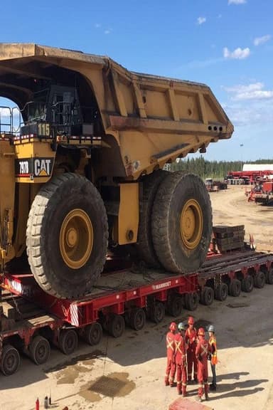 Der 300 Tonnen Laster - Ein Caterpillar wird ausgeliefert poster
