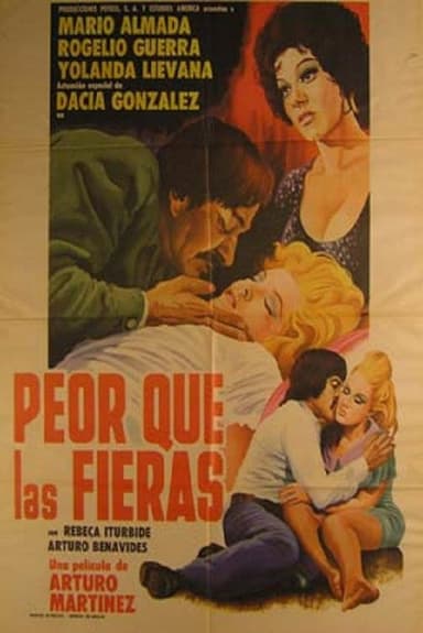Peor que las fieras poster