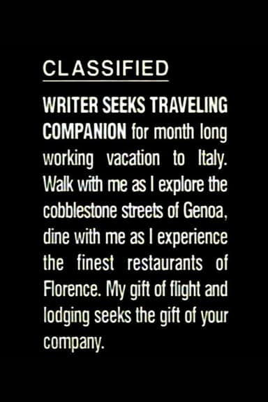 Traveling Companion poster