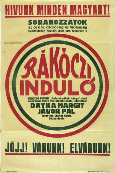 Rákóczi induló poster