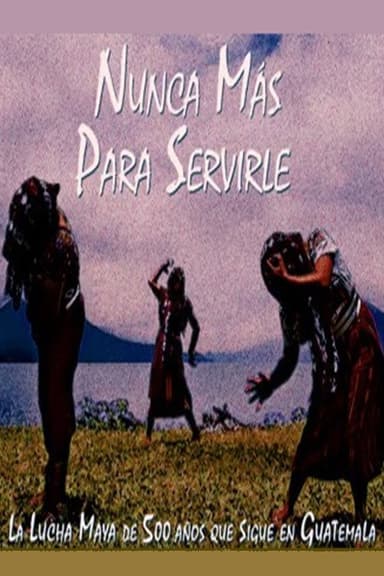 Nunca más para servirle poster