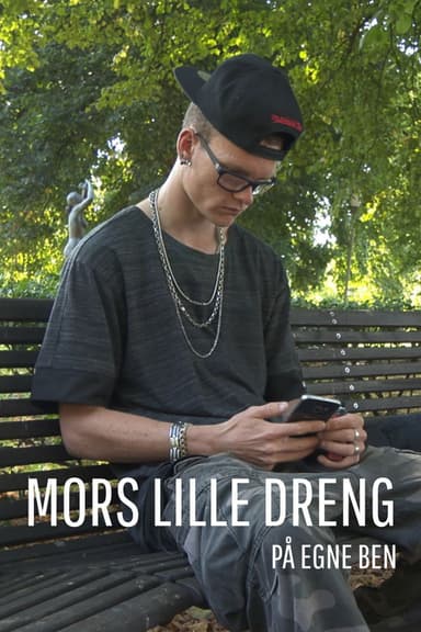 Mors lille dreng på egne ben poster