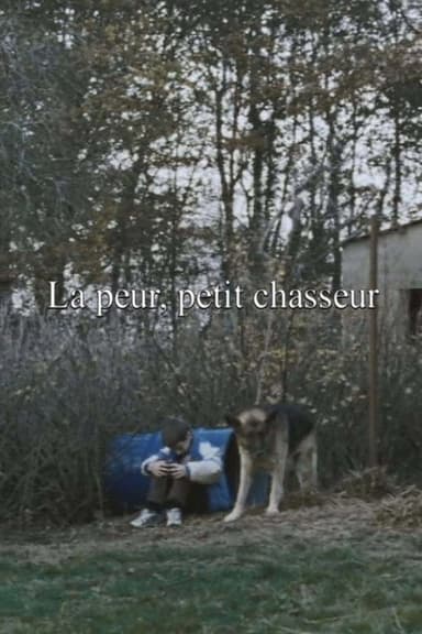 La peur, petit chasseur poster