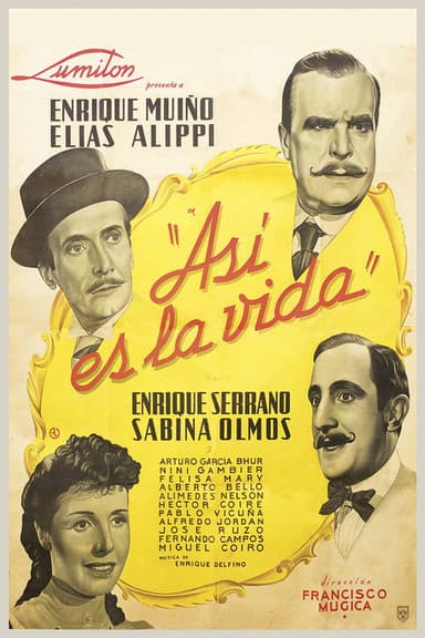 Así es la vida poster