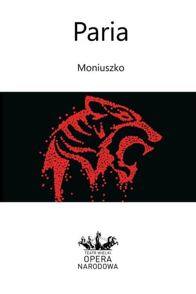 Paria – Moniuszko poster