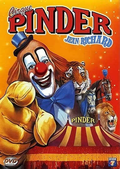 Cirque Pinder Jean Richard poster