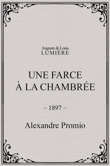 Une farce à la chambrée poster