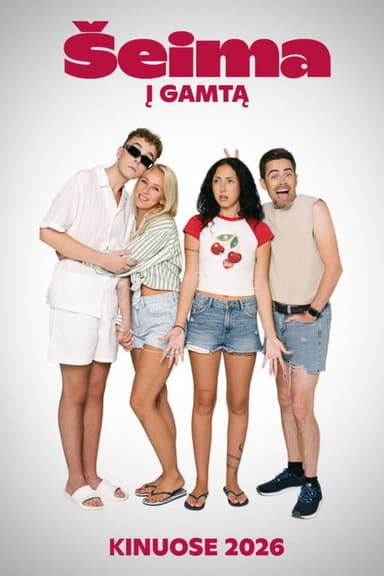 Šeima į gamtą poster