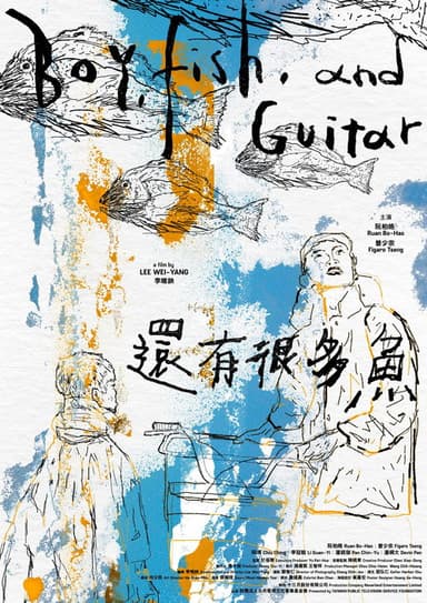 Boy, Fish and Guitar poster