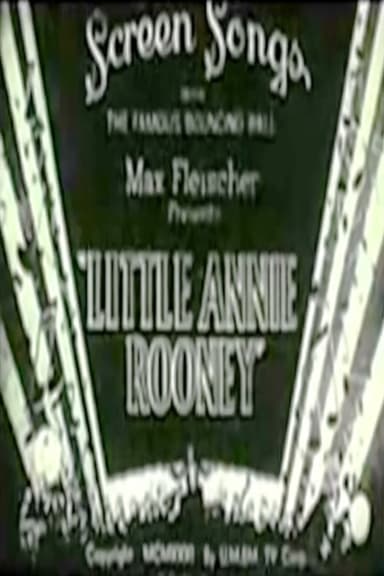 Little Annie Rooney poster