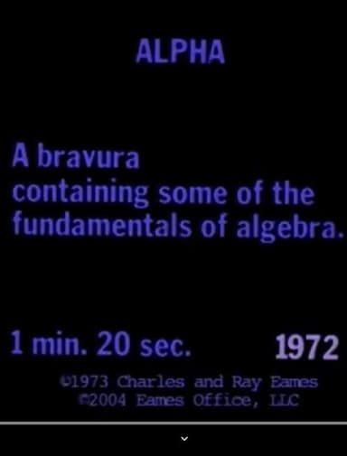 Alpha poster