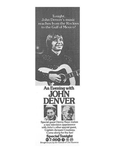 An Evening with John Denver poster