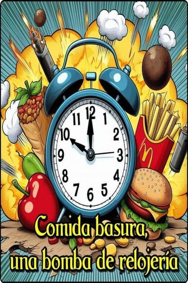 Comida basura, una bomba de relojería poster