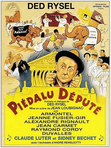 Piédalu député poster
