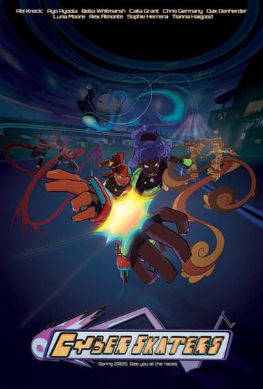 CYBERSKATERS poster